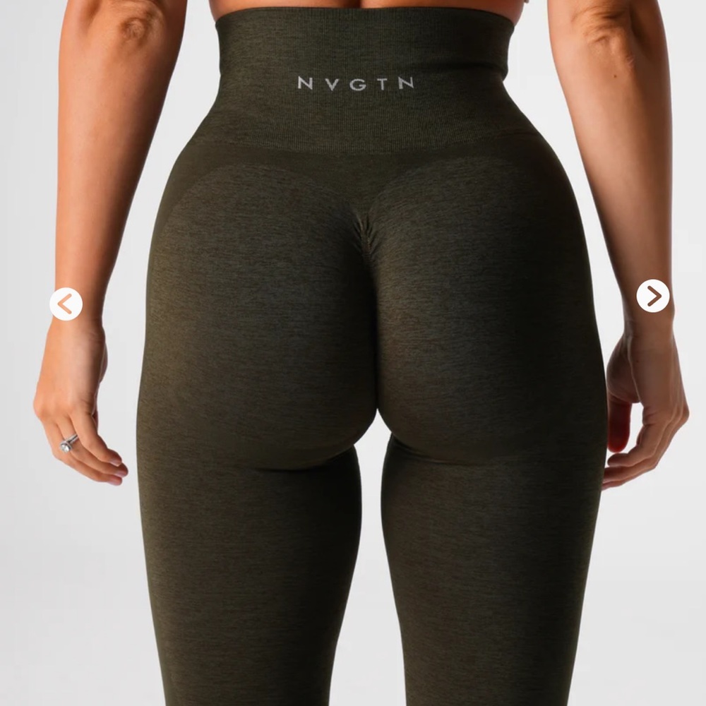 NVGTN olive contour 2.0 seamless leggings